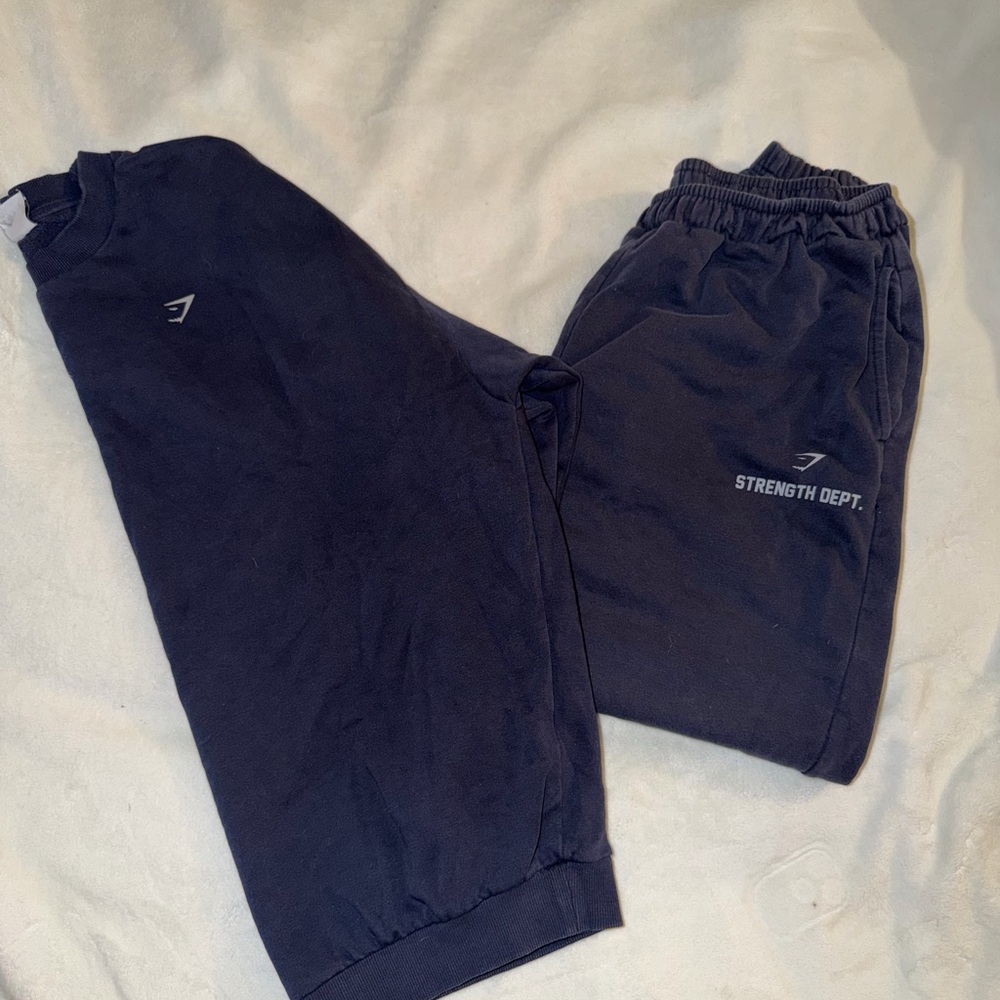 Gymshark Navy Blue Matching Set